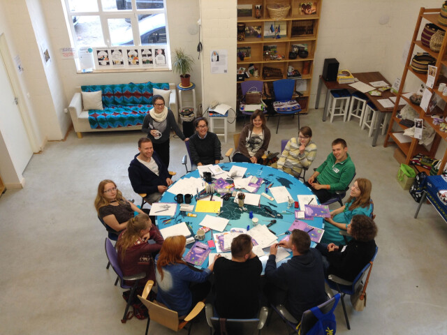 ComiX4= Workshops in Estonia with Mari Ahokoivu. May 2014, Tallinn – Estonia